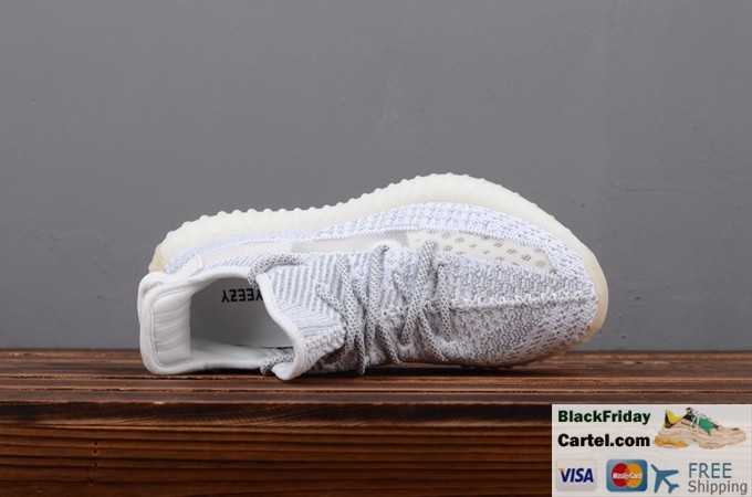 2021 New Adidas Yeezy Boost 350 V2 Static Reflective White Trainer Mens Cheap High Quality