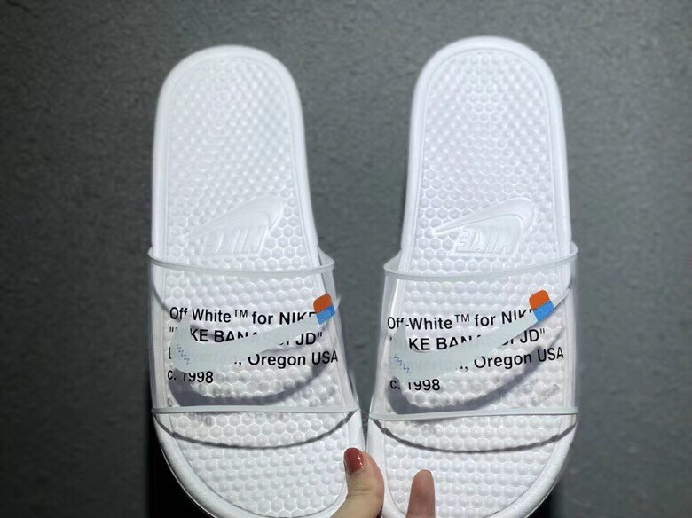 off white nike slides