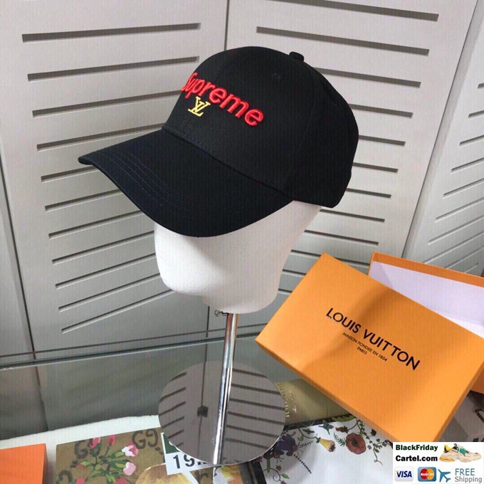 supreme lv baseball cap