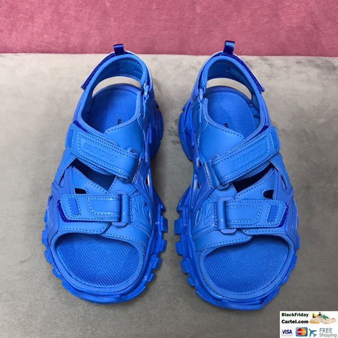 balenciaga sandals blue