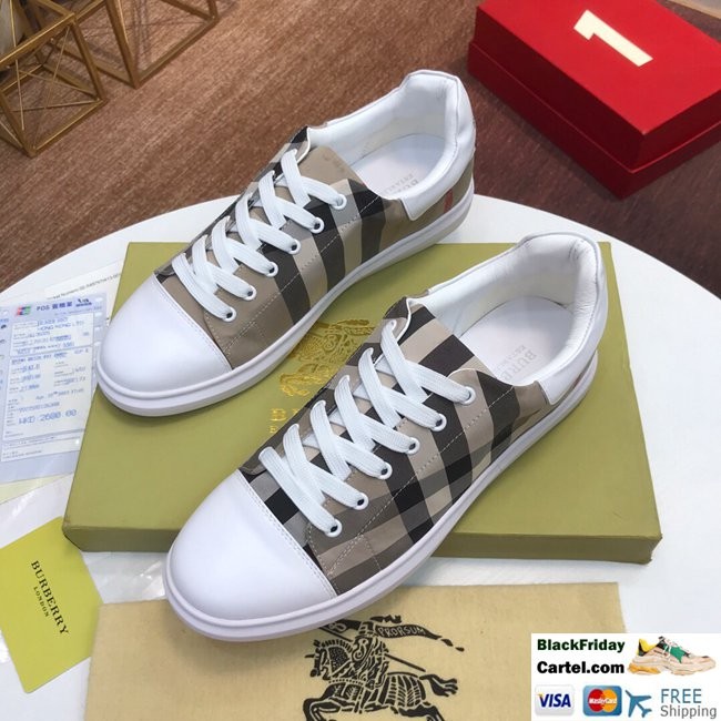 2019 New Burberry 2019 Explosion Models Khaki Men S Casual Shoes 1