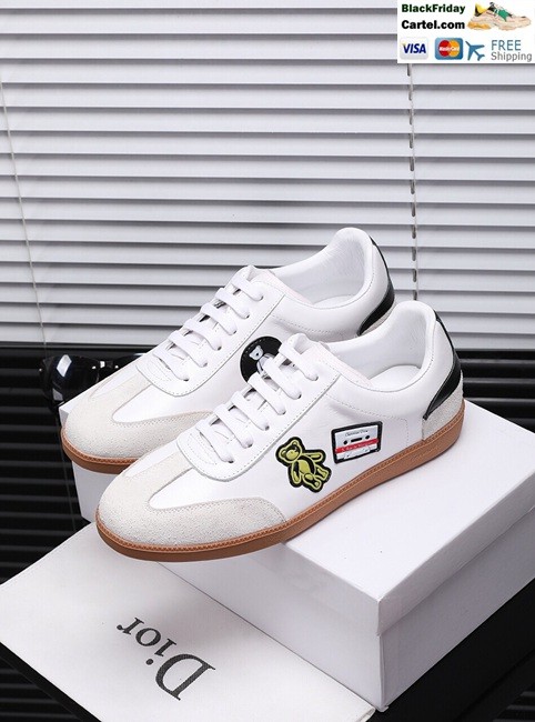 mens white dior trainers