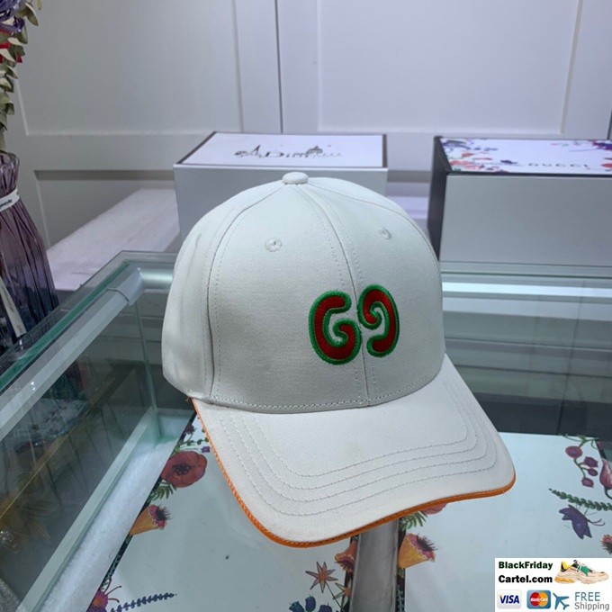 gucci white baseball cap