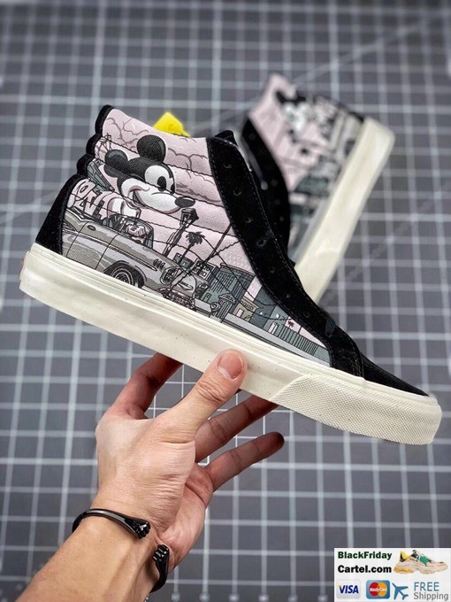 mickey mouse sk8 hi