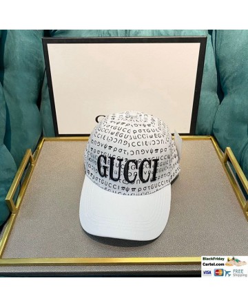 2020 Gucci White Baseball Cap and Hat Best Online For Sale