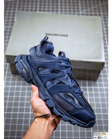 Balenciaga Track 3.0 Sneakers In Dark Blue