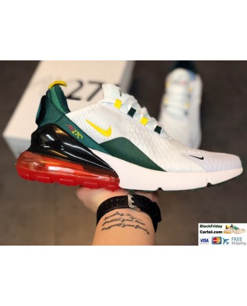 High Quality Nike Air Max 270 Air Cushion Cushioning Sports Running Men's Shoes 