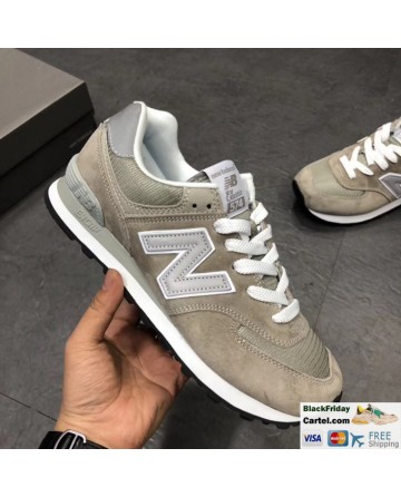 New Balance 574 Classic Olive Running Shoes