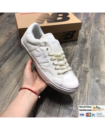 New Balance Pro Court Canvas Casual Shoes White