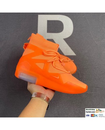 Nike Air Fear of God 1 Orange Shoes
