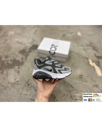 Nike Air Max 200 Childrens Grey Trainers