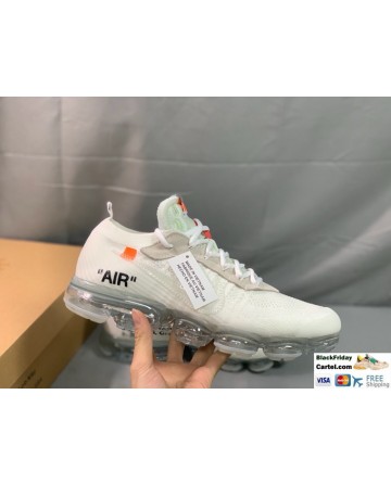 Off-White x Nike Air VaporMax White Running Shoes