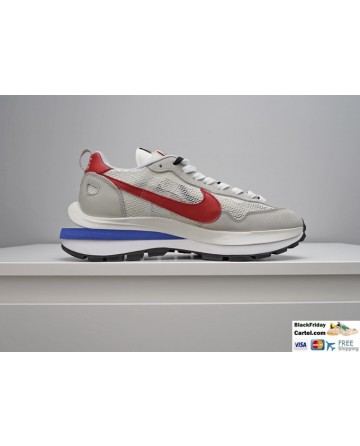 Sacai x Nike Pegasus Vaporfly Sneakers Grey Red Blue