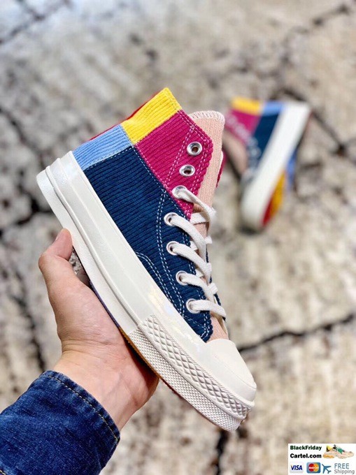 converse patchwork corduroy